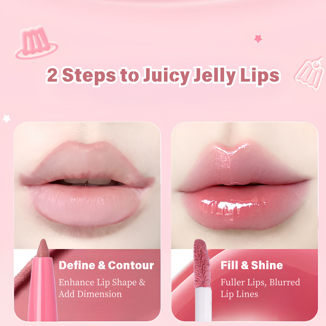 Gracebabi 3D Sculpting Dual-Ended Lip Gloss Pen 瑰宝秘语立体聚光双头唇蜜笔 250mg+2.4g