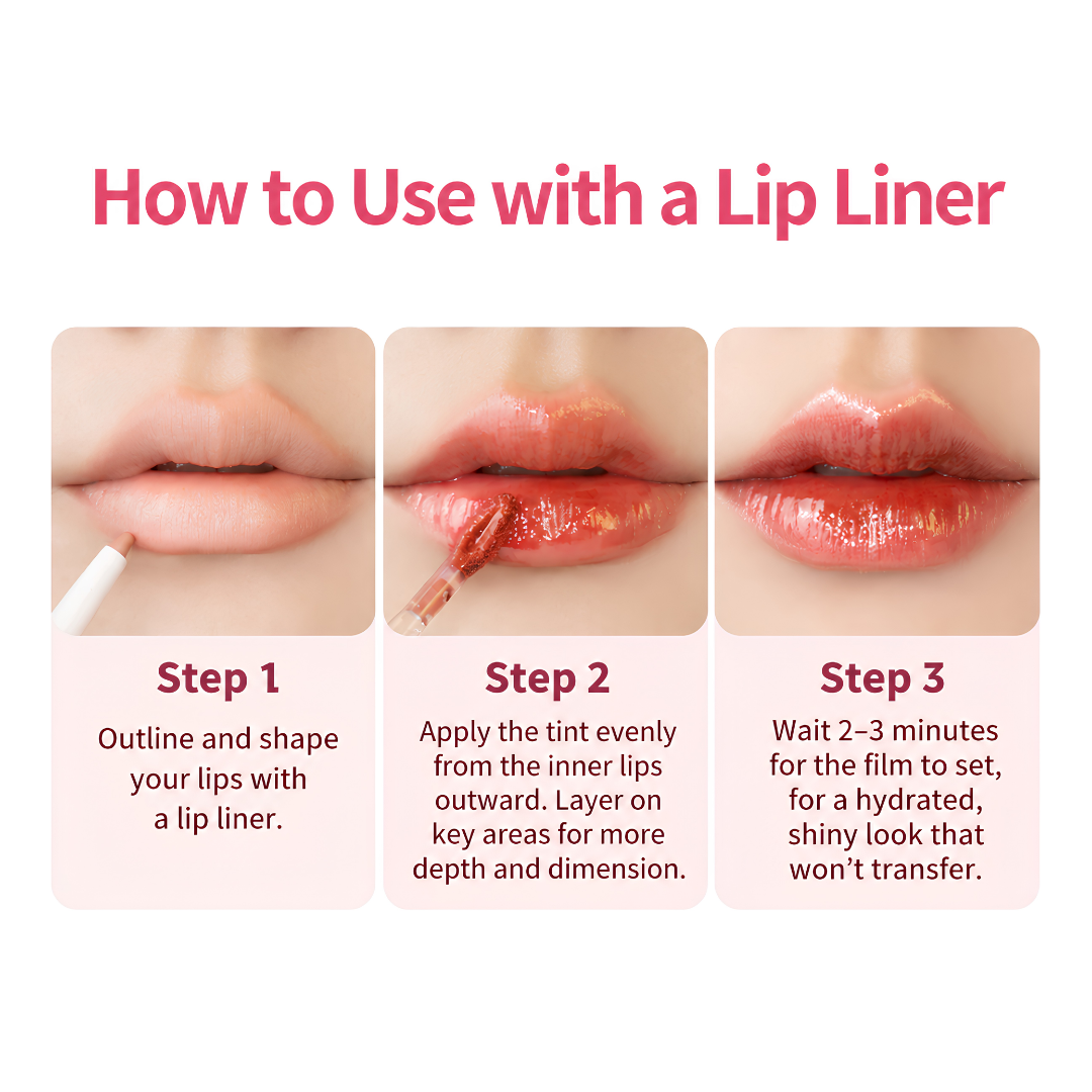 Gracebabi Juicy Glass Shine Long-Wear Lip Tint 瑰宝秘语嘟透镜光不沾杯唇釉 2.45g
