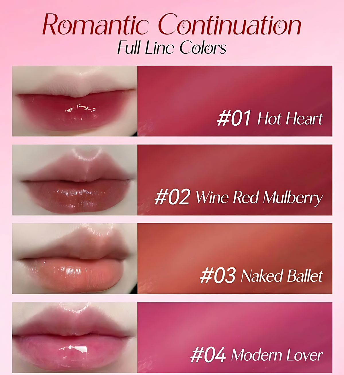 Fomomy Tempting Water-Glow Jelly Lip Gloss 唇唇欲动水光果冻唇蜜 2.6g