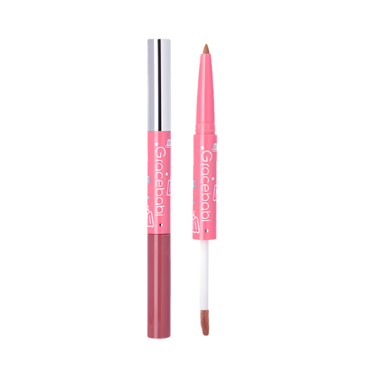 Gracebabi 3D Sculpting Dual-Ended Lip Gloss Pen 瑰宝秘语立体聚光双头唇蜜笔 250mg+2.4g