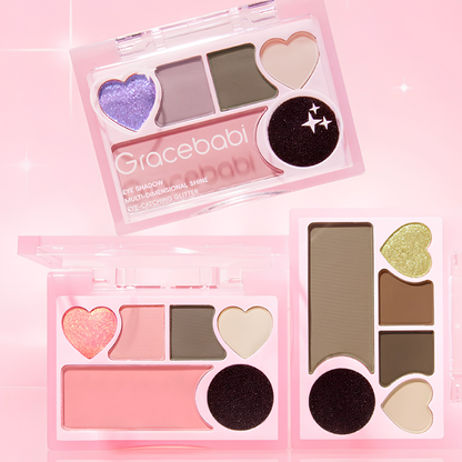 Gracebabi Chameleon Shifting Glow Eyeshadow 瑰宝秘语浮光叠镜变色龙眼影 5.8g