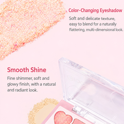 Gracebabi Chameleon Shifting Glow Eyeshadow 瑰宝秘语浮光叠镜变色龙眼影 5.8g