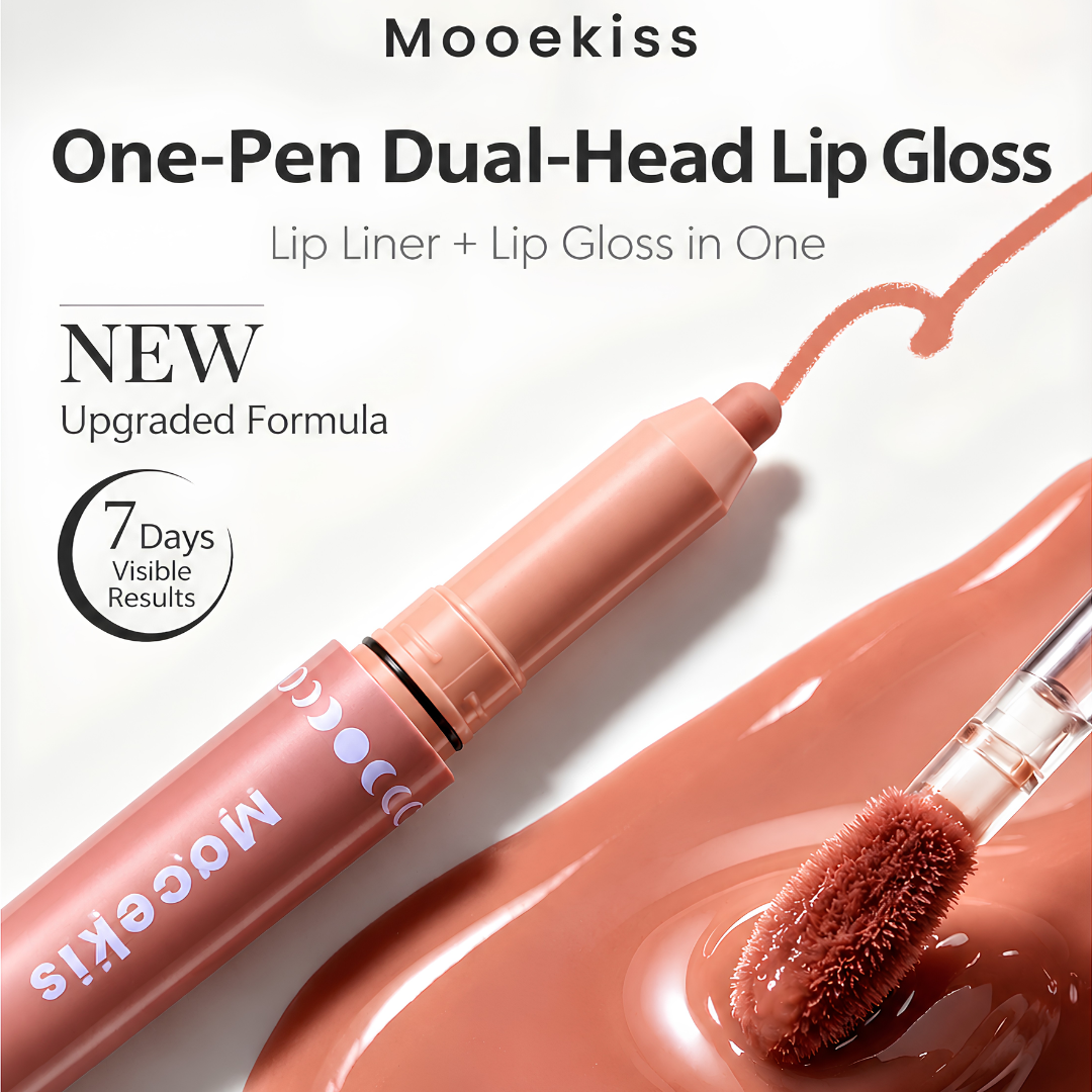 Mooekiss Dual-Ended Plumping Lip Gloss 木柯诗双头嘭嘭扩唇蜜 1.6g+0.5g