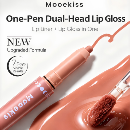 Mooekiss Dual-Ended Plumping Lip Gloss 木柯诗双头嘭嘭扩唇蜜 1.6g+0.5g