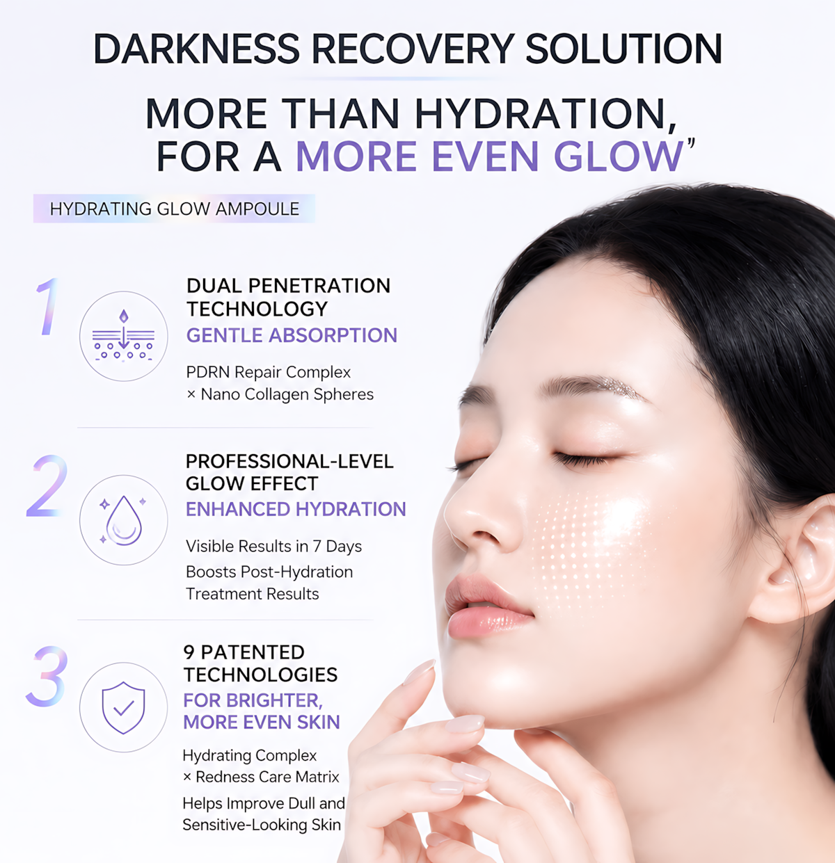 Voolga DNA Sodium Hydrating Firming Essence DNA钠水光焕采紧塑精华液 1.5ml*30pcs/box